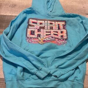 Blue Spirit Cheer Hoodie